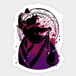 Queen Of Hearts Sticker